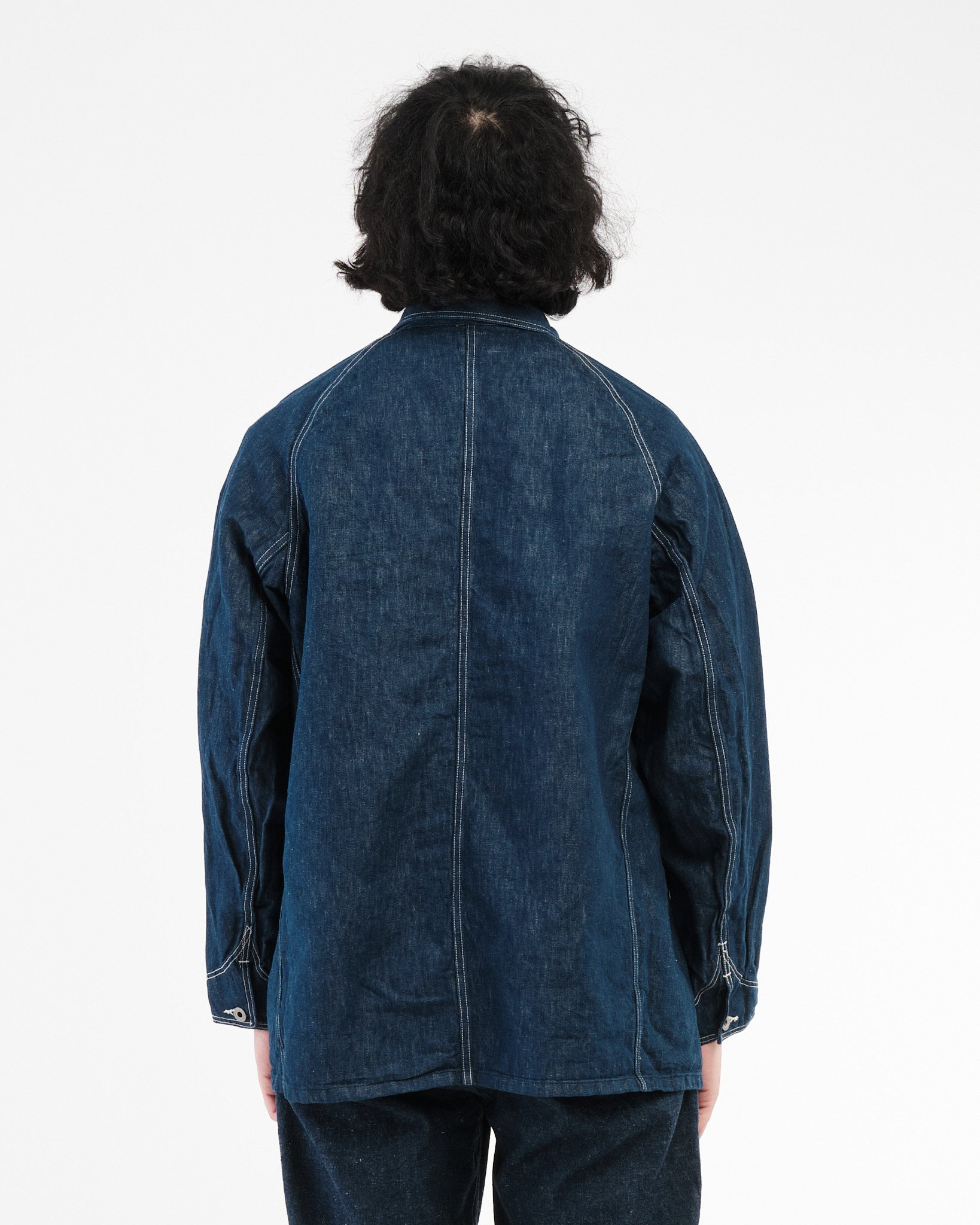 40'S WWII DENIM COVERALL LOOSE FIT - Meadow