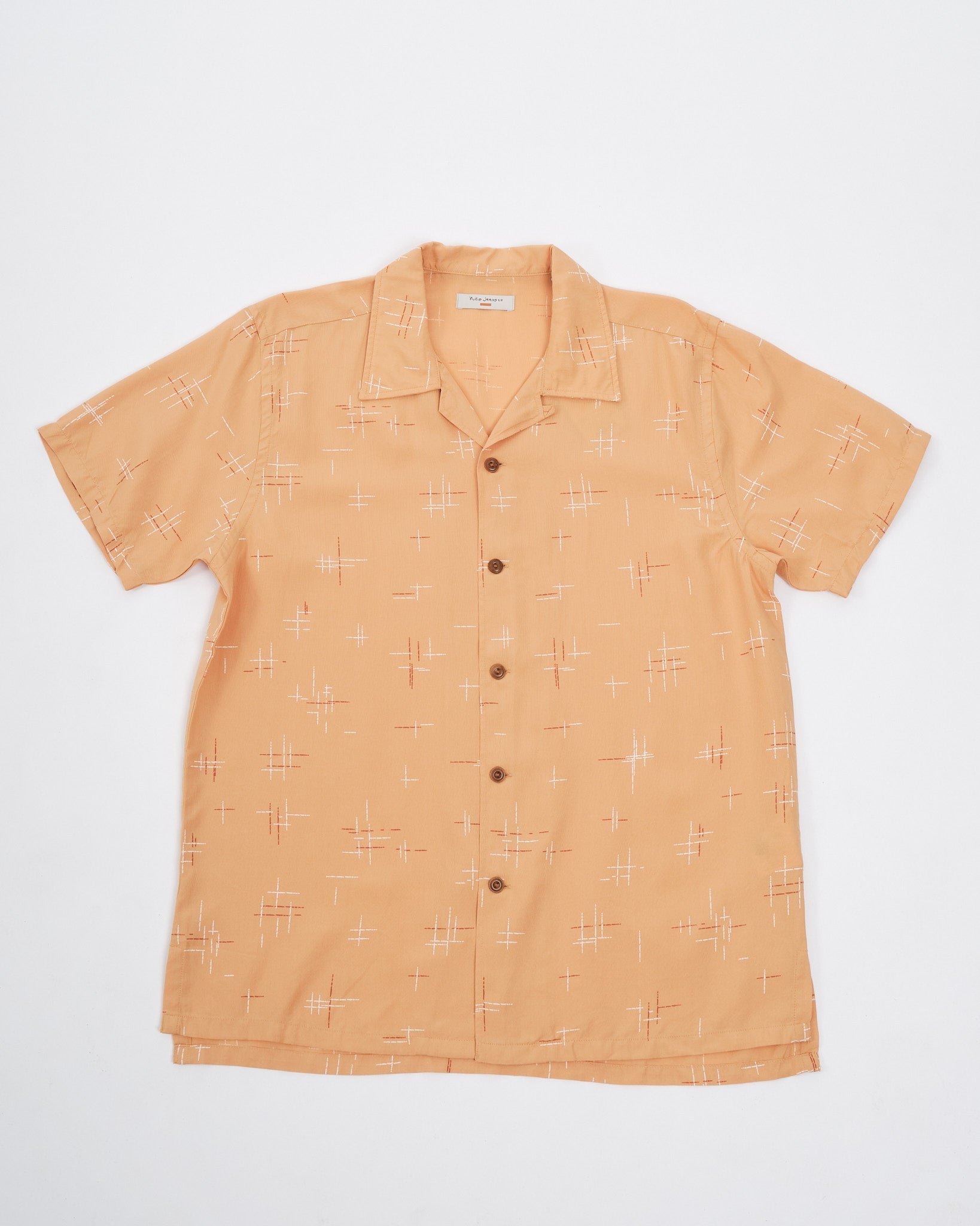 Arvid 50s Hawaii Shirt Ochre - Meadow