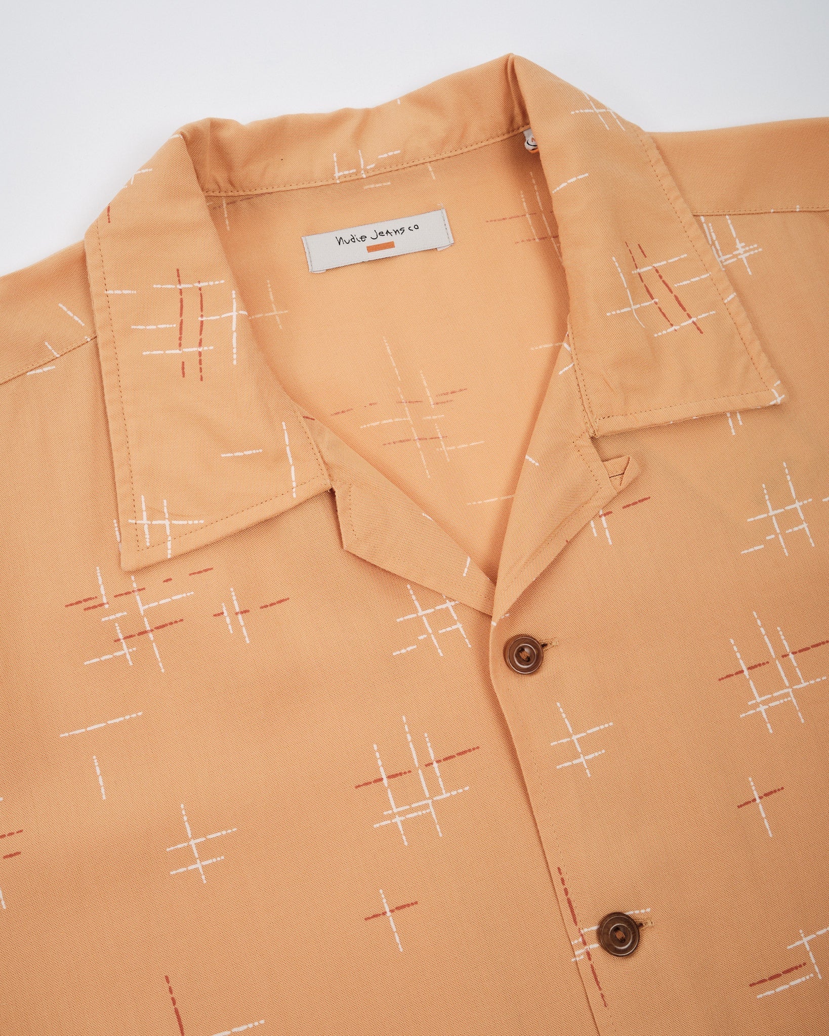 Arvid 50s Hawaii Shirt Ochre - Meadow