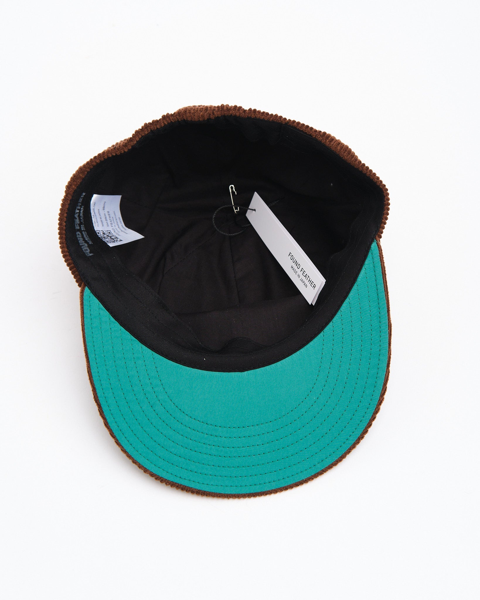 Classic 6 Panel Cap Brown Corduroy - Meadow