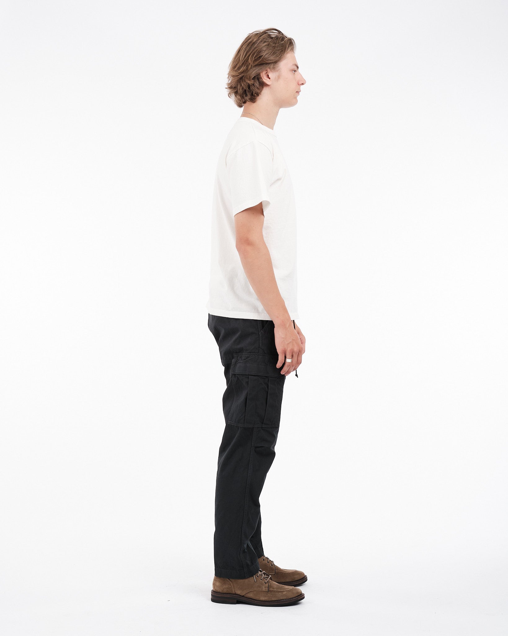 EASY CARGO PANTS CHARCOAL GRAY - Meadow