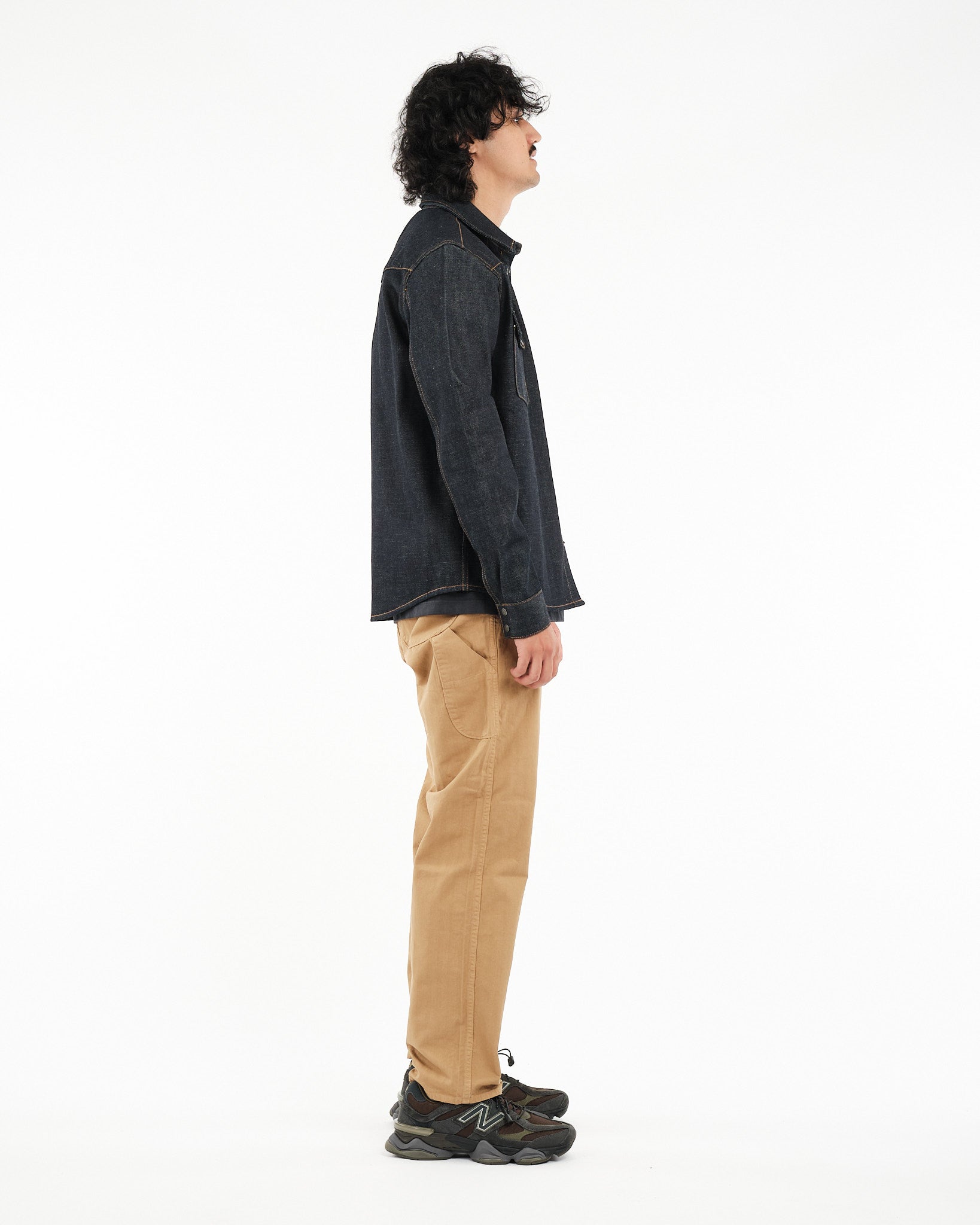 Jonas Dry Ace Selvage Denim - Meadow