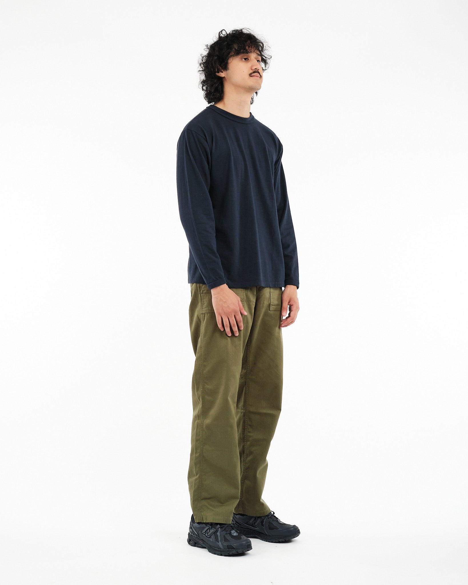 Makaha LS T - Shirt Dark Navy - Meadow