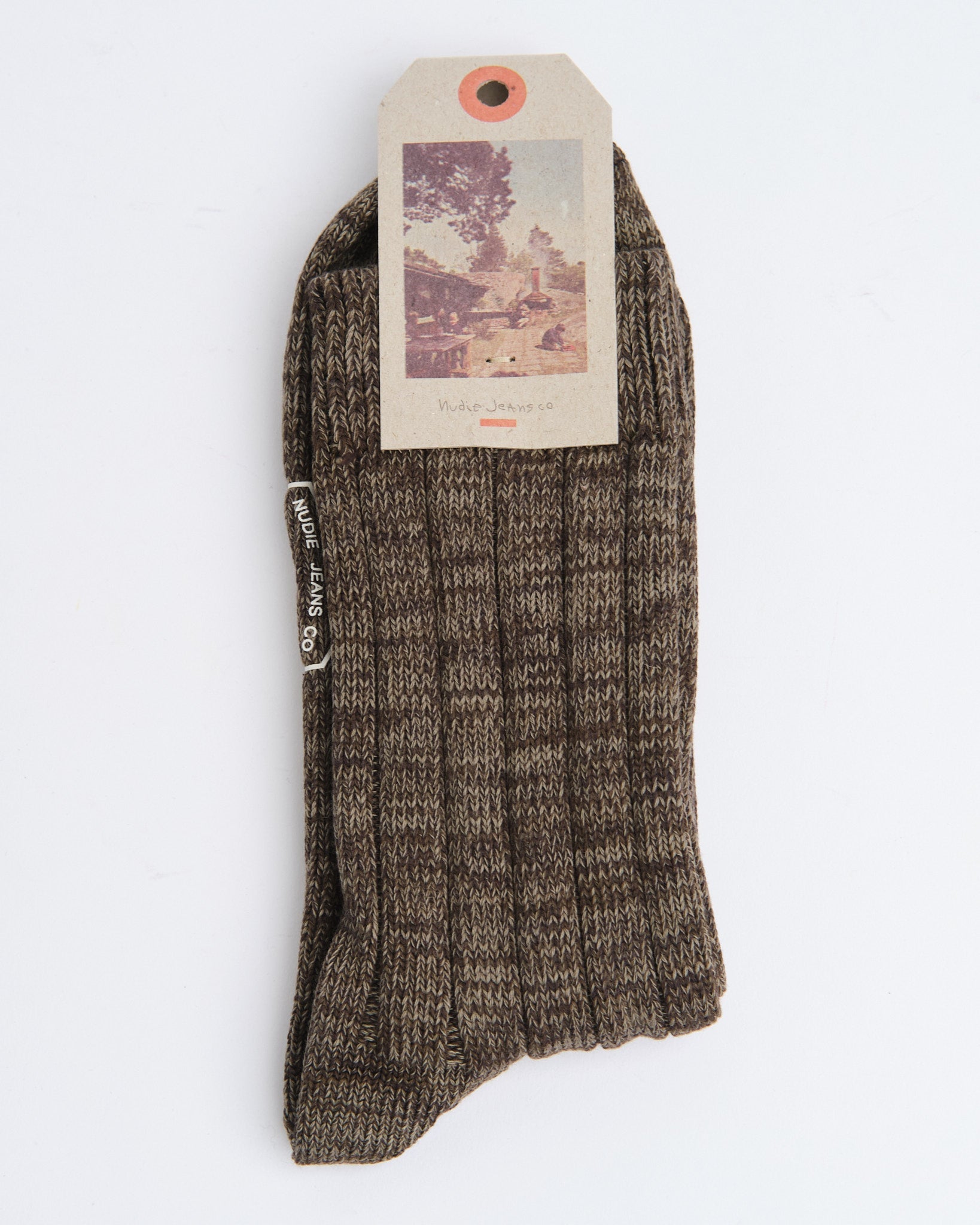 Men Rib Socks Anthracite - Meadow