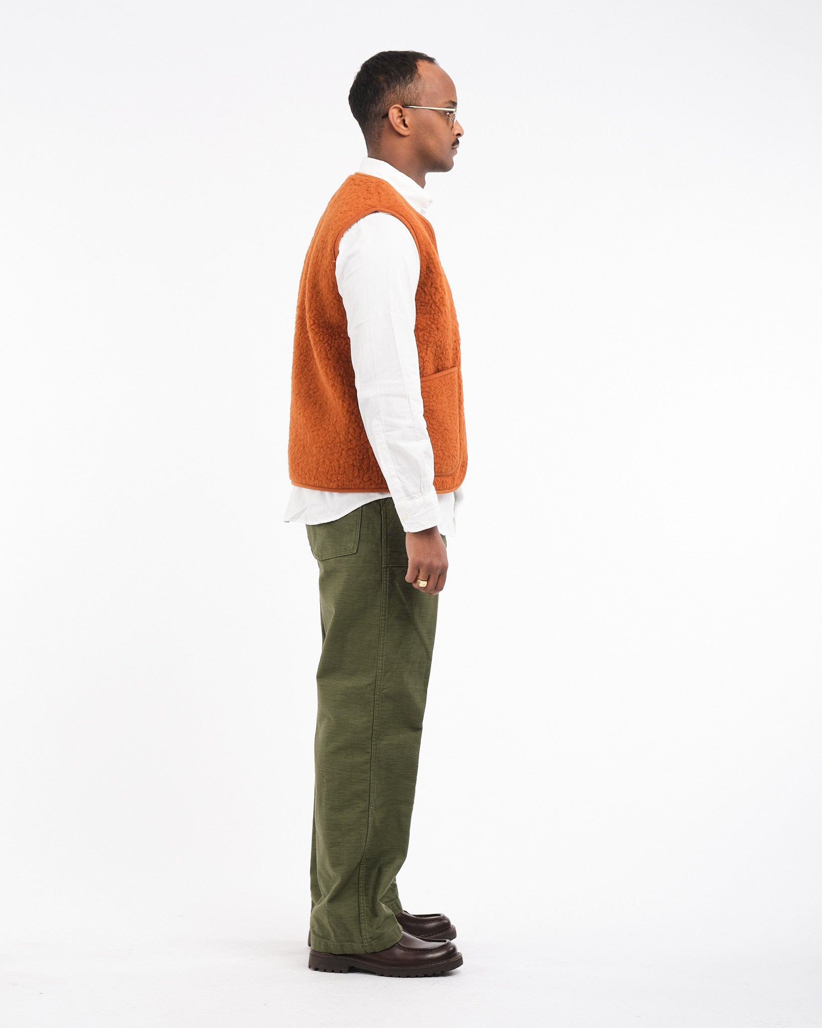 Pepitko Wool Vest Fox - Meadow