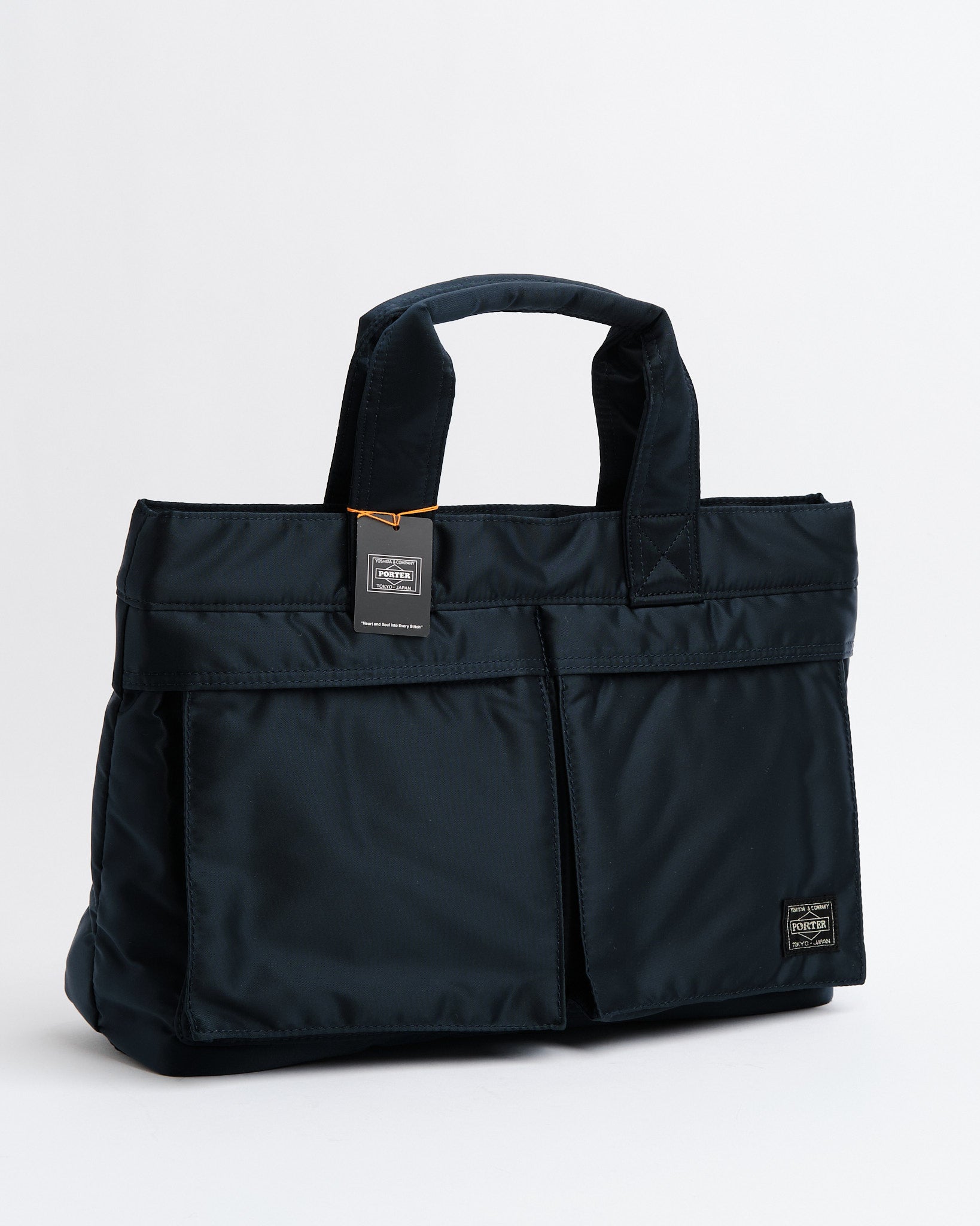 TANKER TOTE BAG IRON BLUE - Meadow