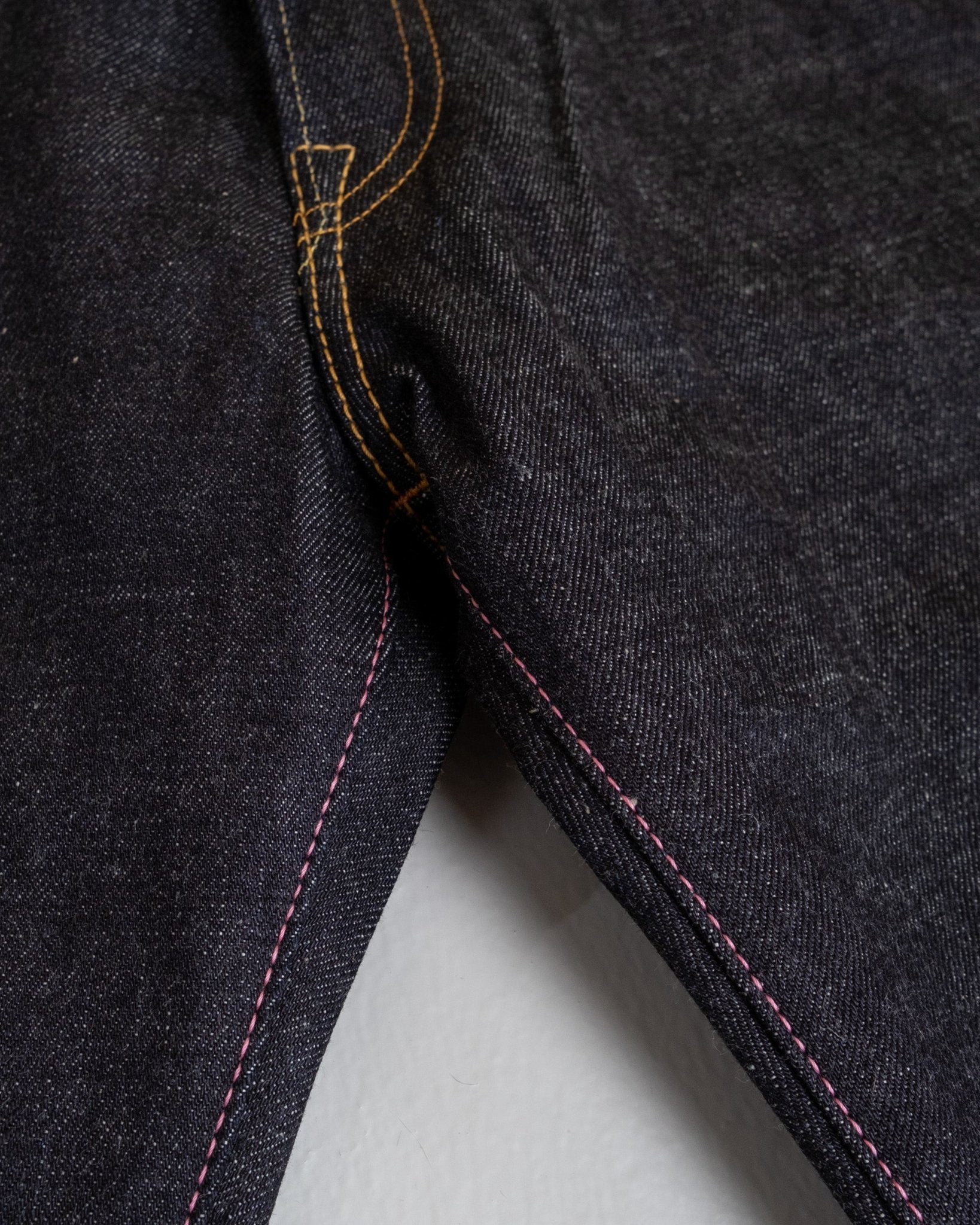 0906-V 15.7 oz Zimbabwe Cotton Wide Straight Jeans - Meadow