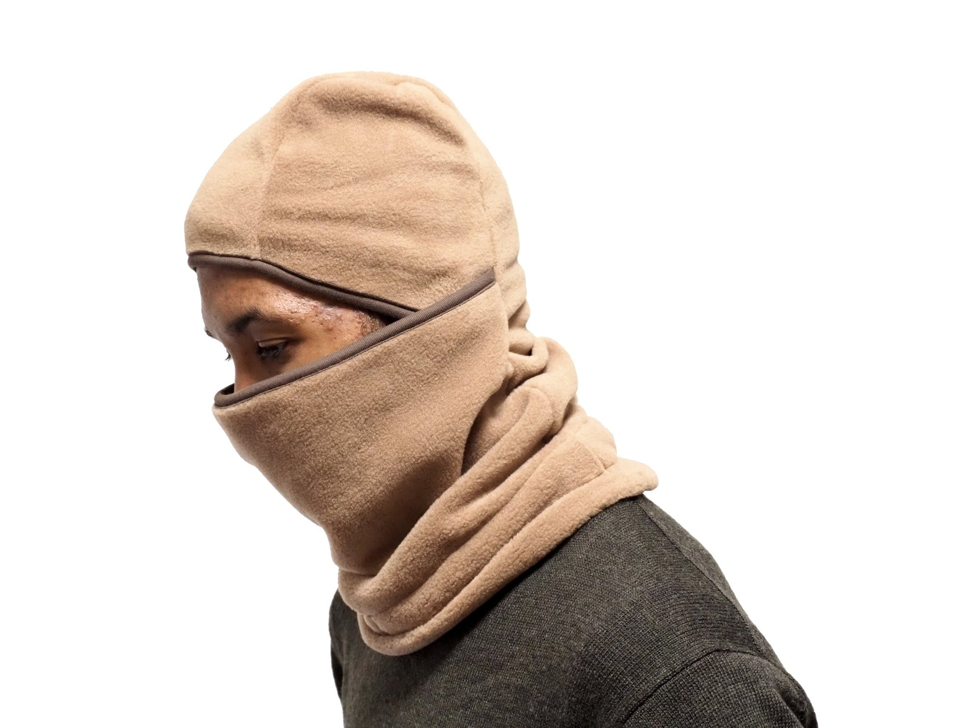 3 Way Balaclava Camel - Meadow