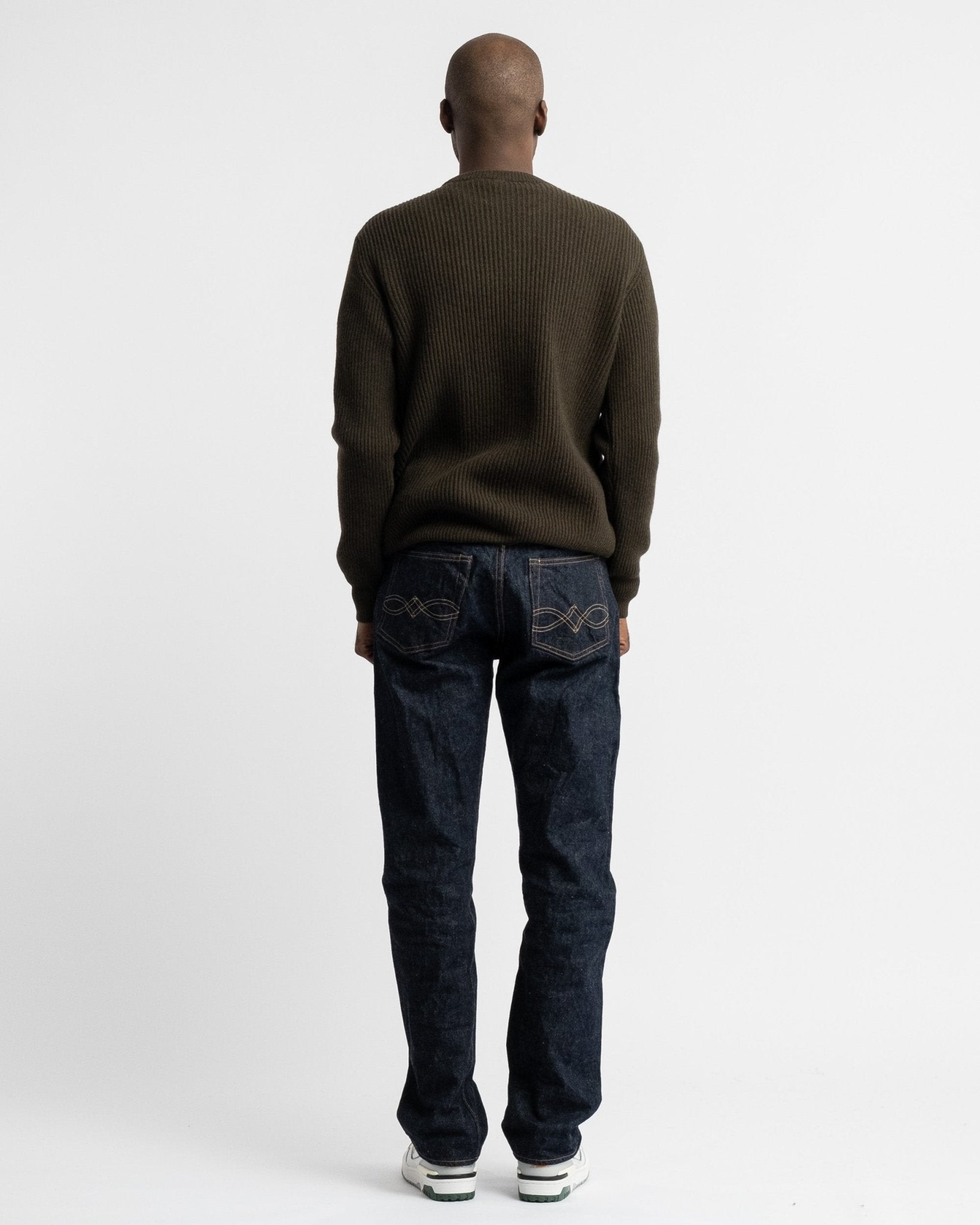 Crewneck Long Sleeve Cashmere Green - Meadow