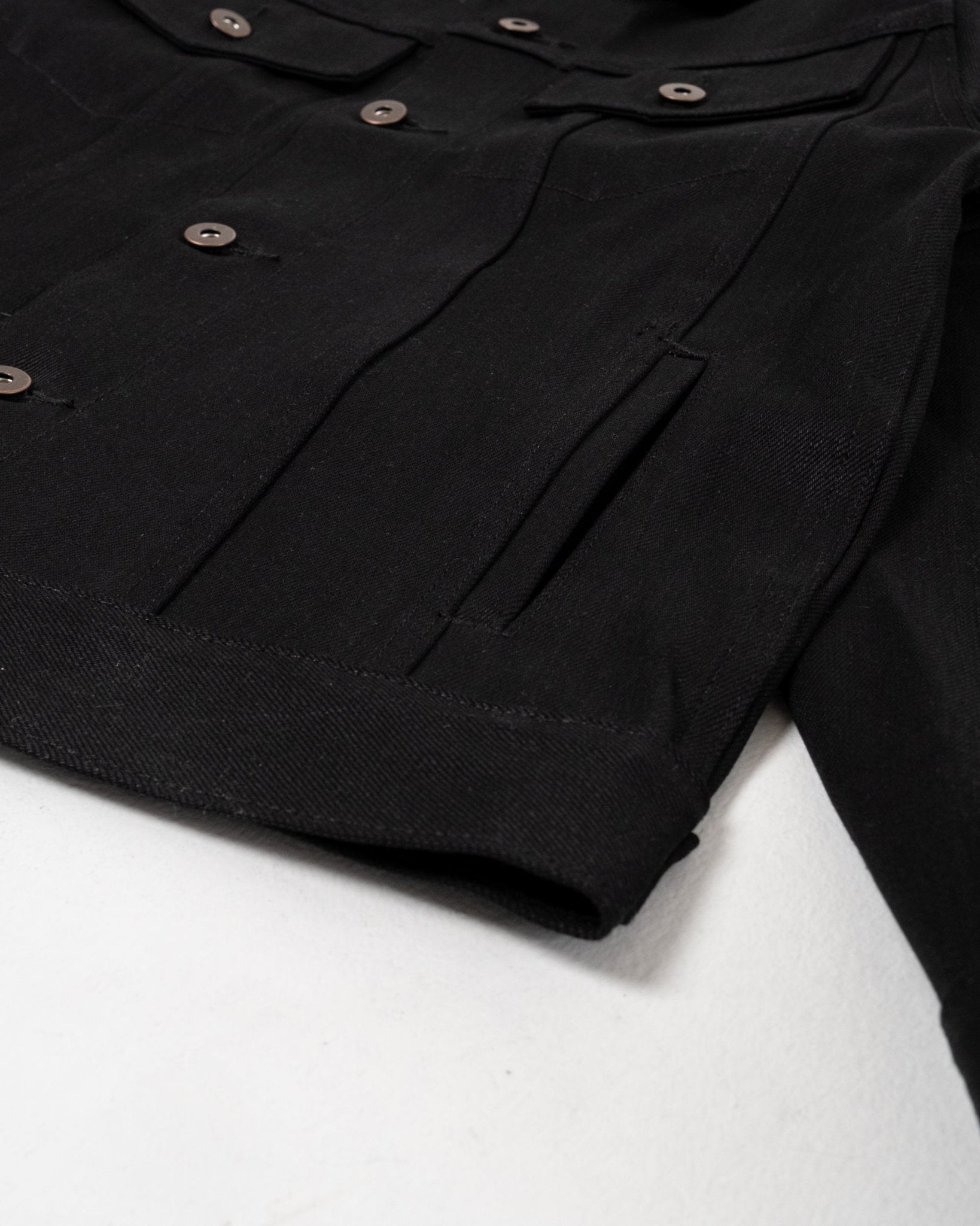 Jean Jacket 13.5 oz Black Selvage - Meadow