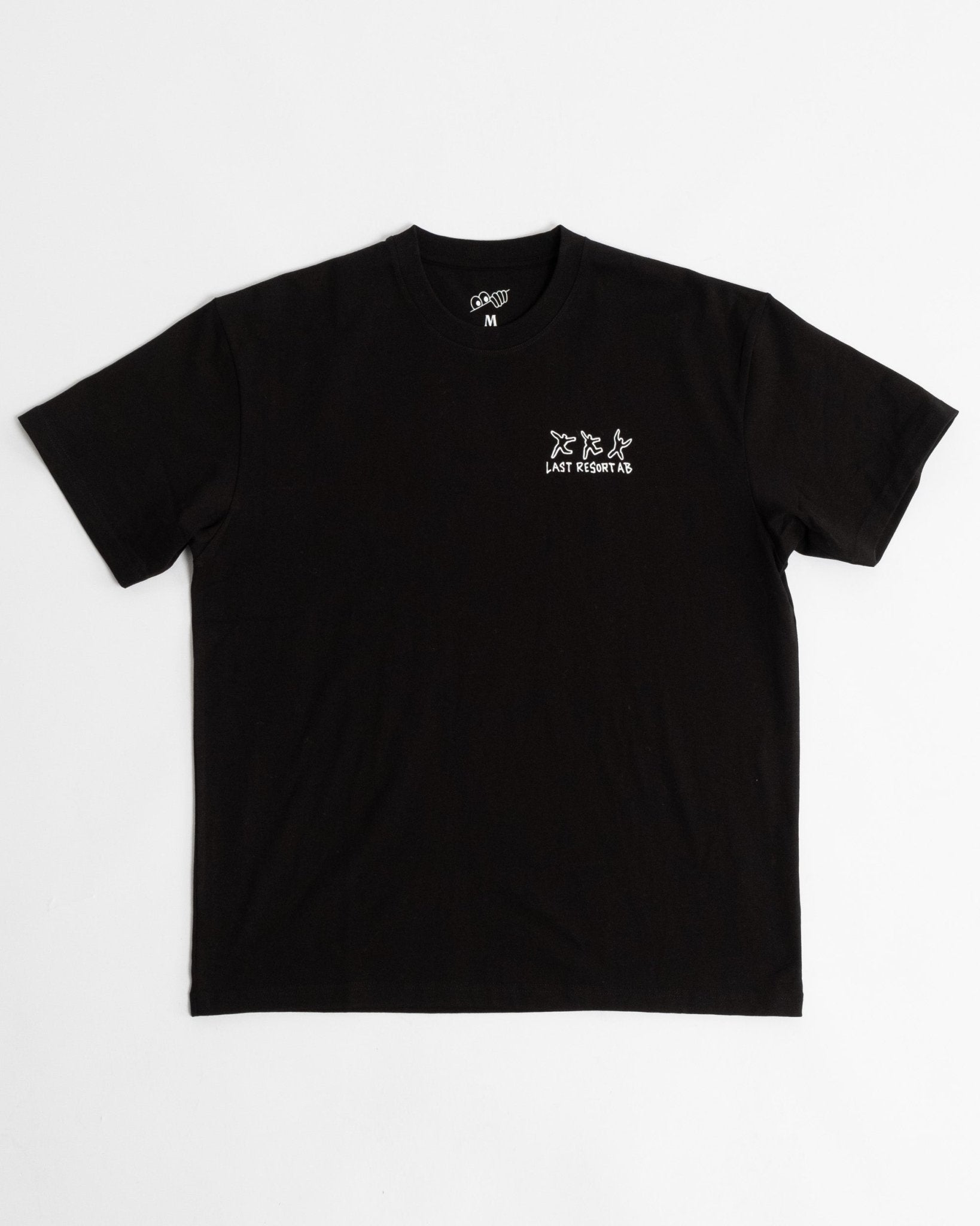 Message Tee Black - Meadow