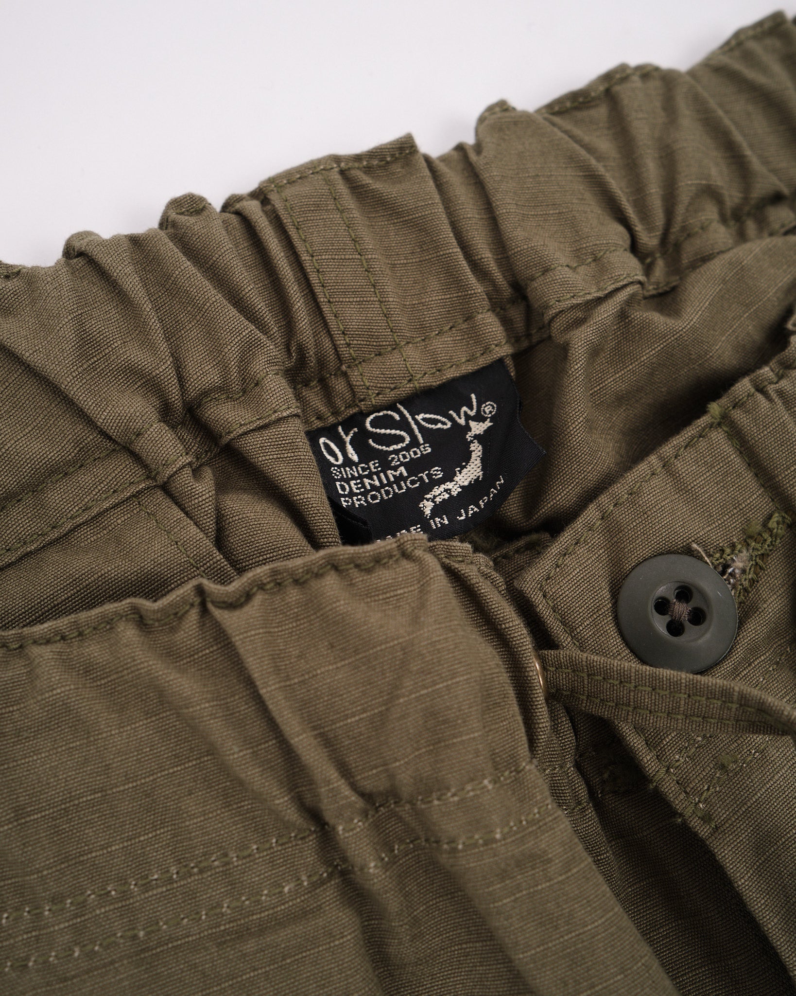 orSlow | NEW YORKER PANTS ARMY GREEN | Meadow