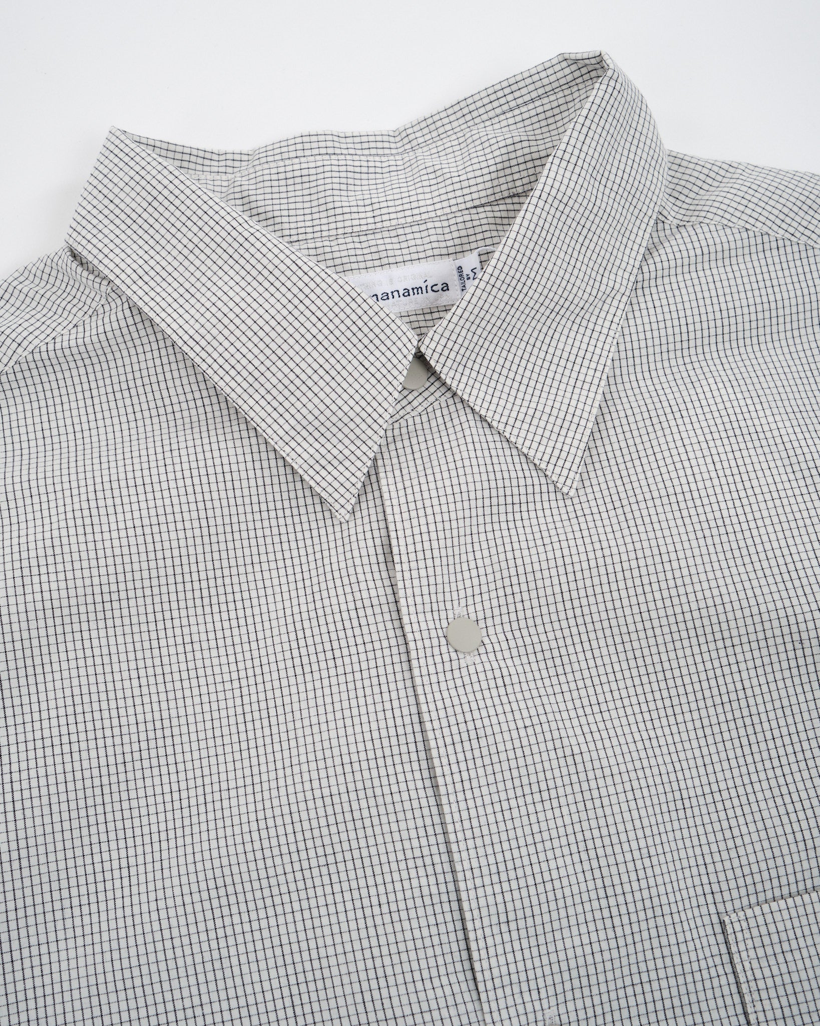 Regular Collar Wind Shirt Natural - Meadow