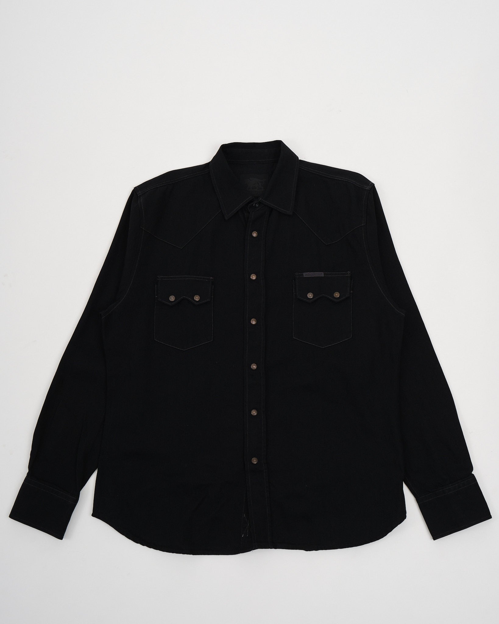 Ryman Shirt 8 oz Kochi Black Denim Rinsed - Meadow