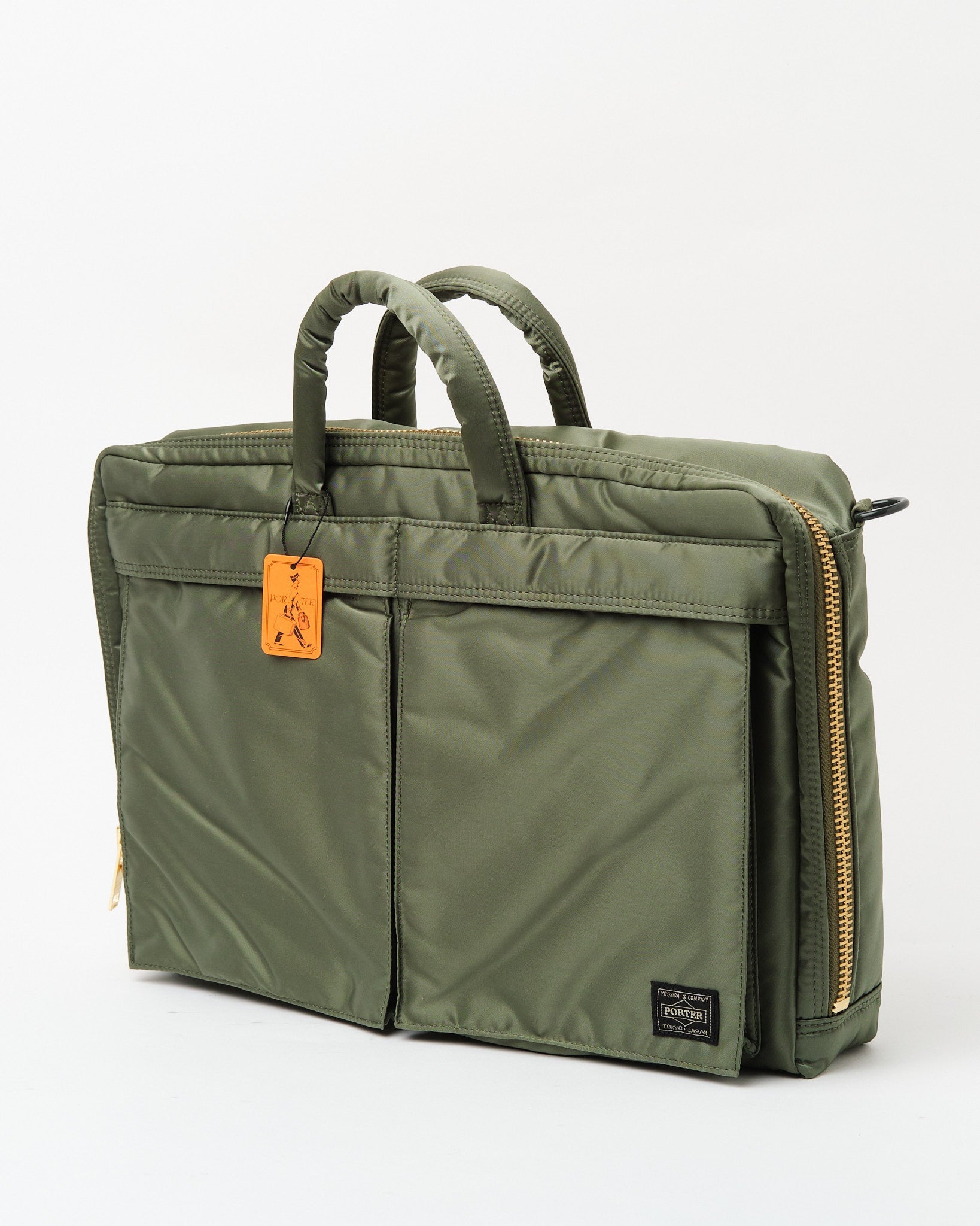 Tanker 2Way Briefcase Sage Green - Meadow