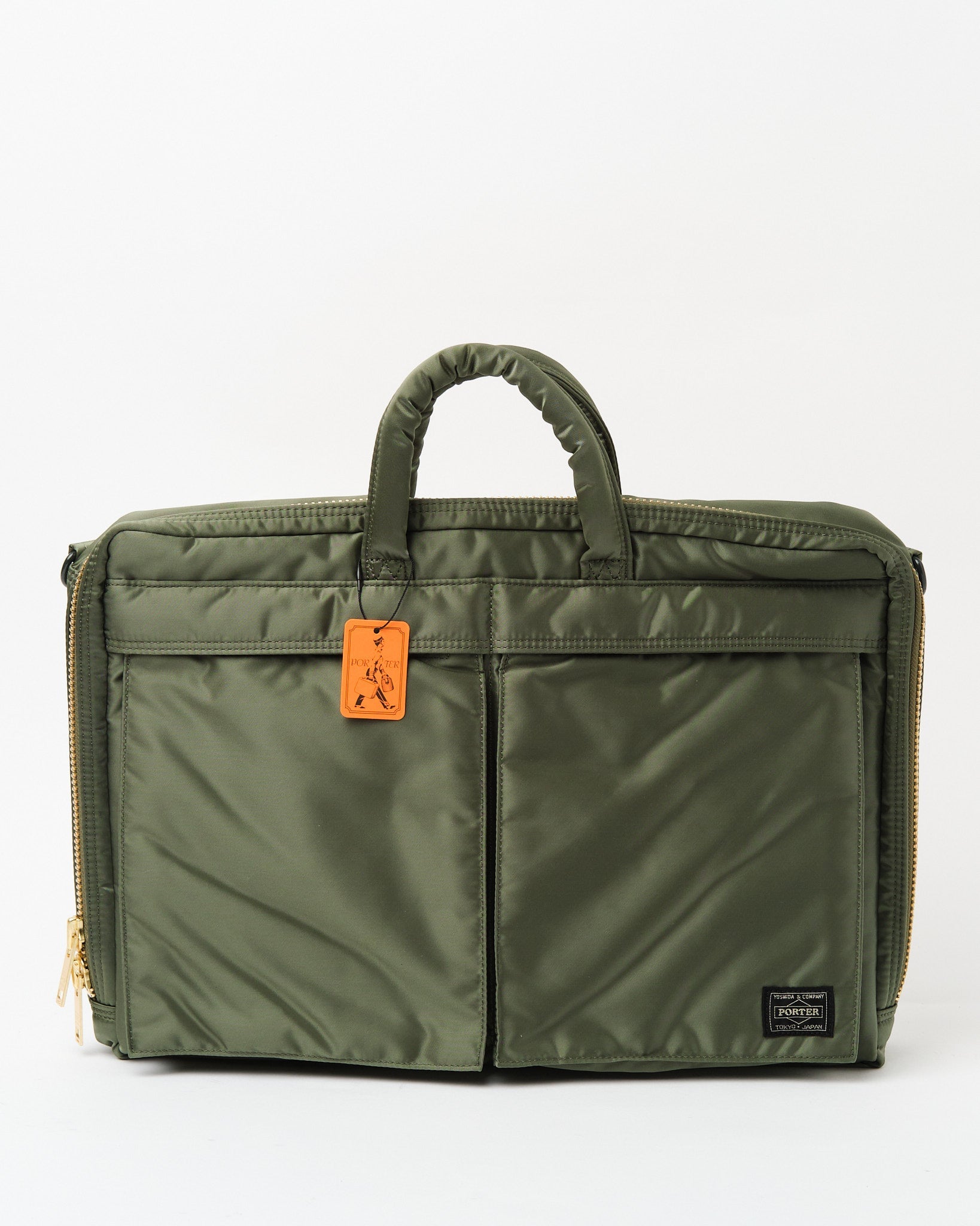 Tanker 2Way Briefcase Sage Green - Meadow