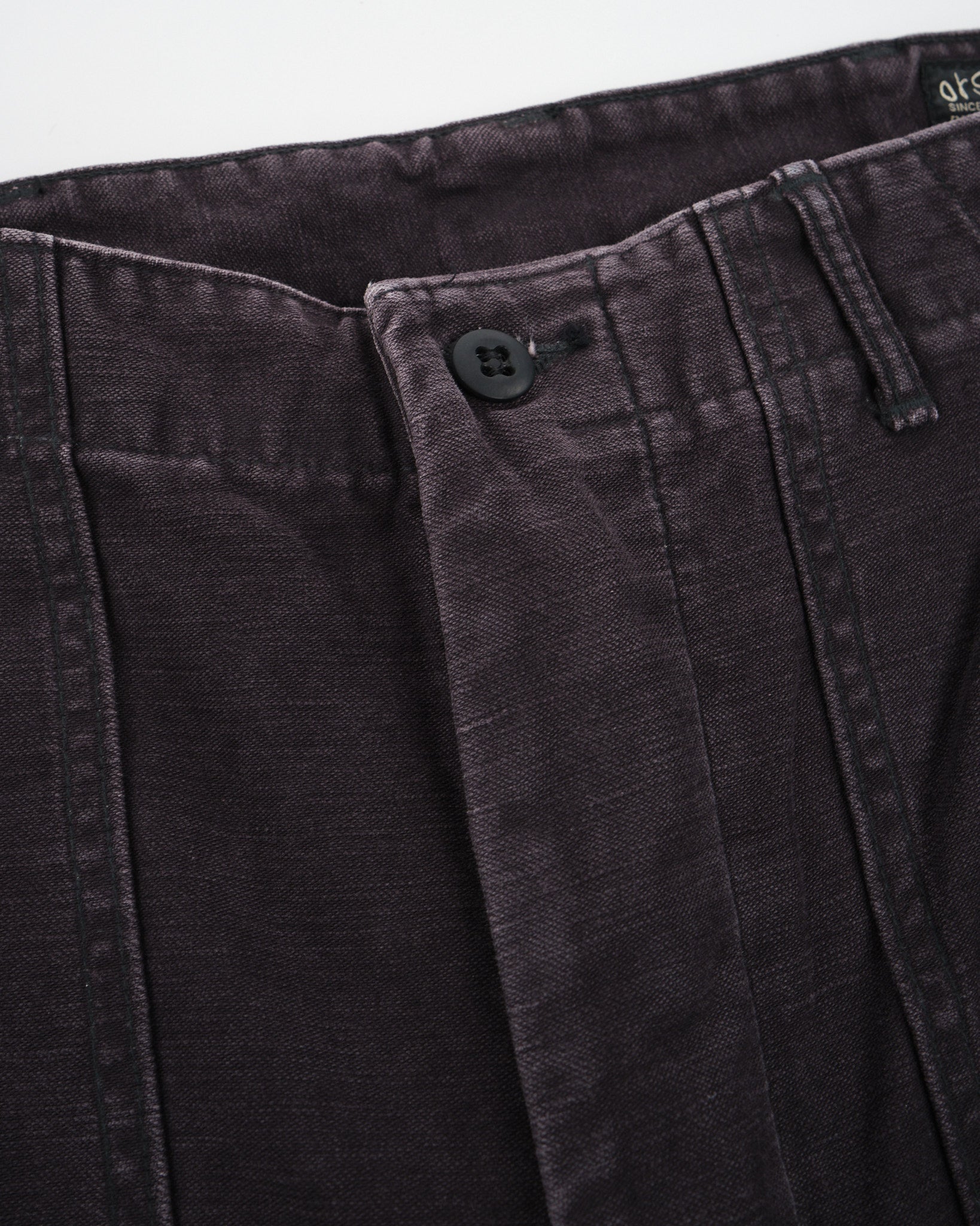 US ARMY FATIGUE PANTS REGULAR FIT BLACK STONE - Meadow