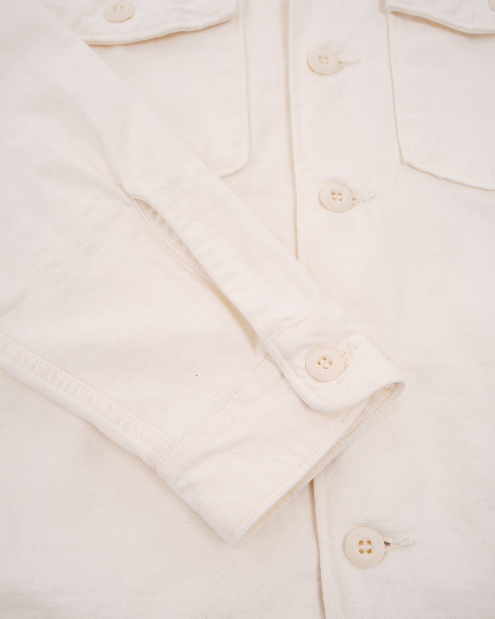 US ARMY FATIGUE SHIRT ECRU - Meadow